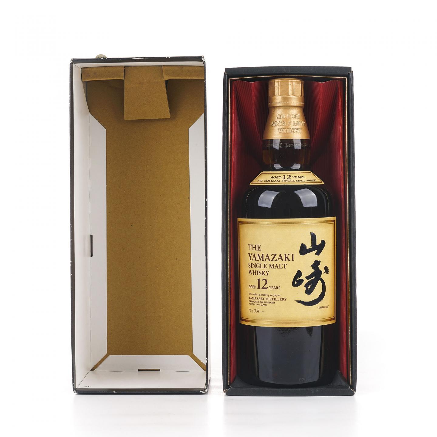 山崎 12年 Single Malt 金花盖
