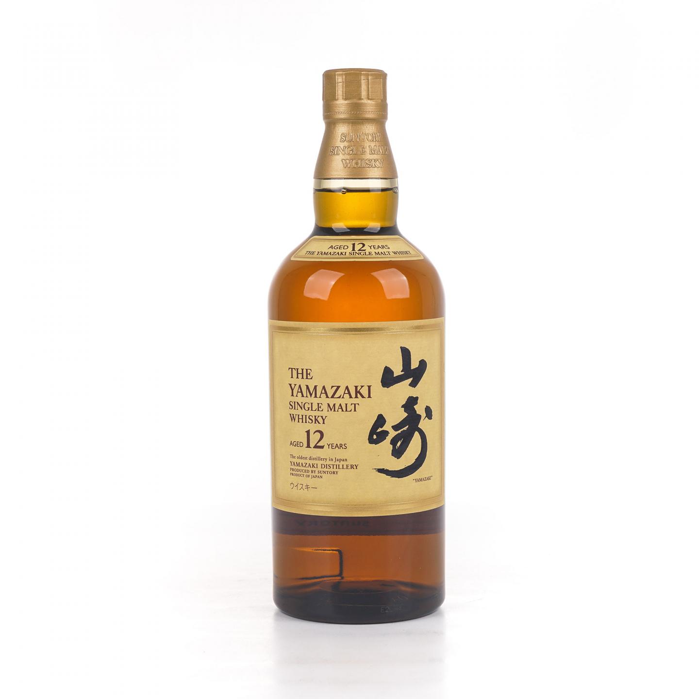 山崎 12年 Single Malt 金花盖
