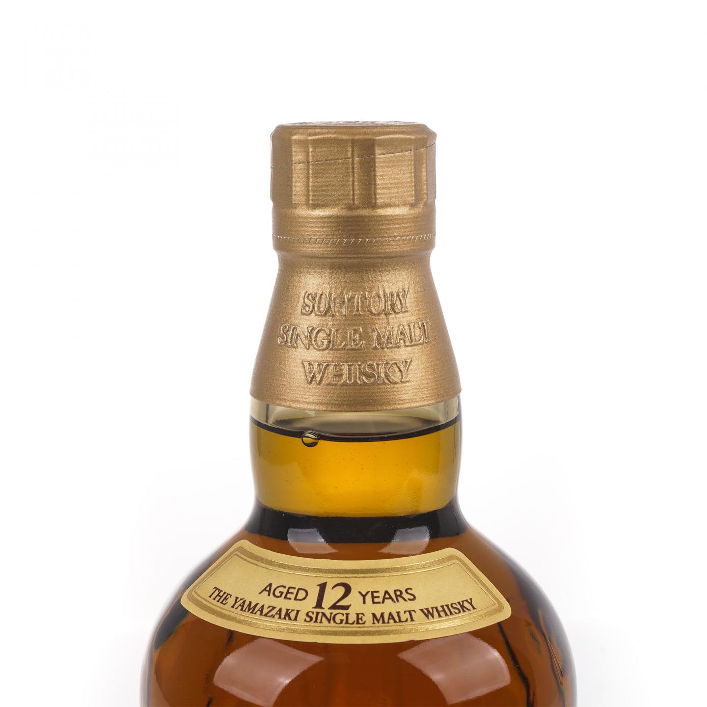 山崎 12年 Single Malt 金花盖