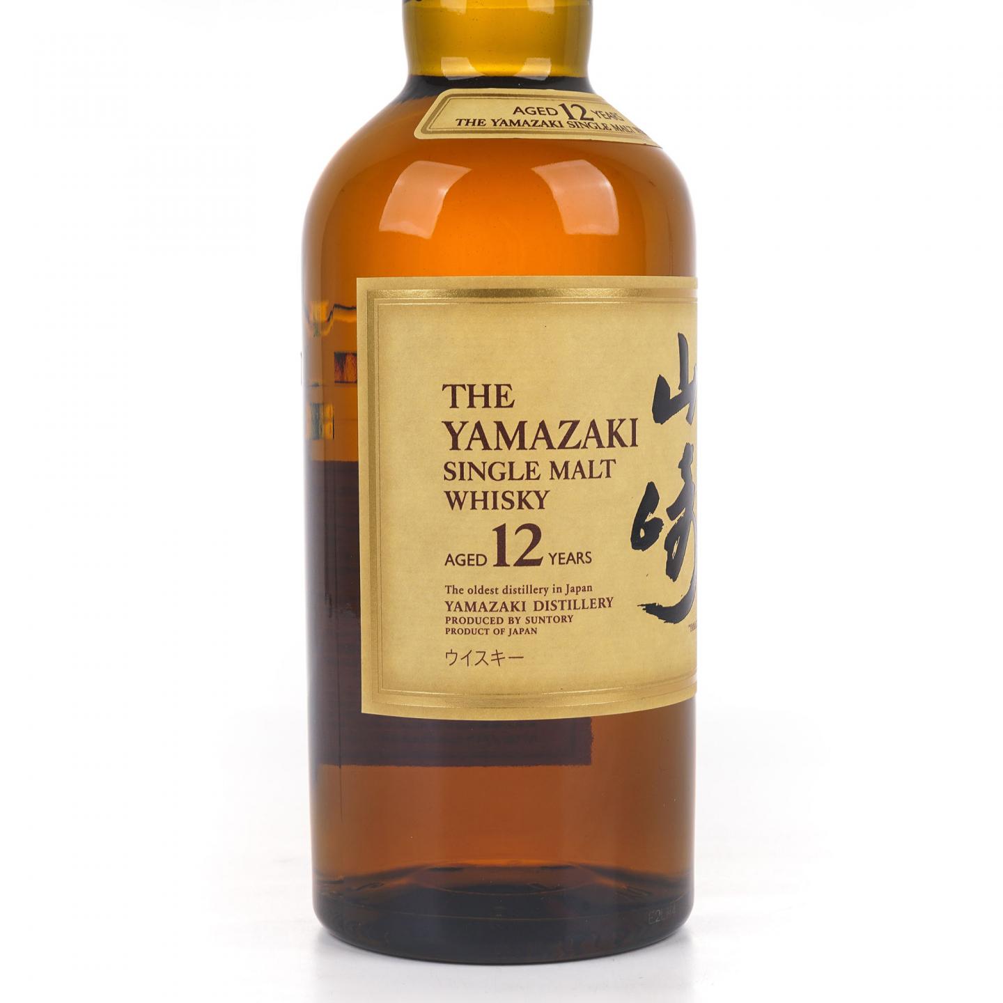 山崎 12年 Single Malt 金花盖