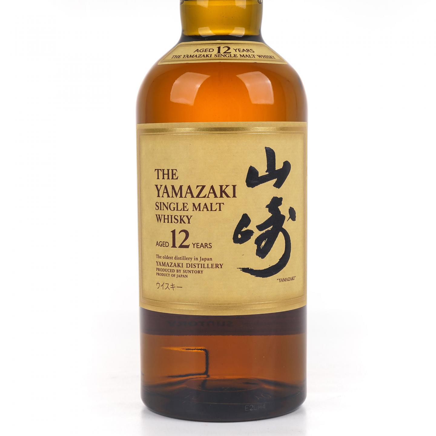 山崎 12年 Single Malt 金花盖