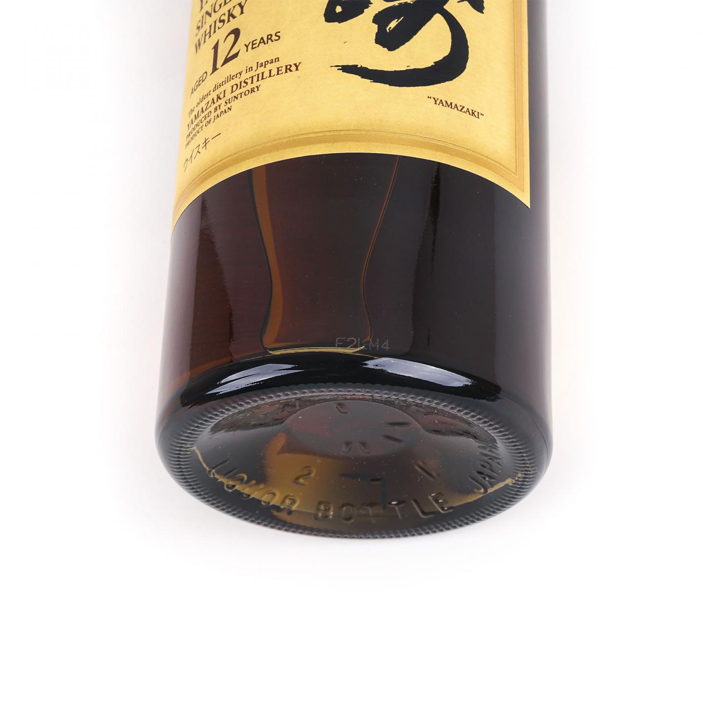 山崎 12年 Single Malt 金花盖