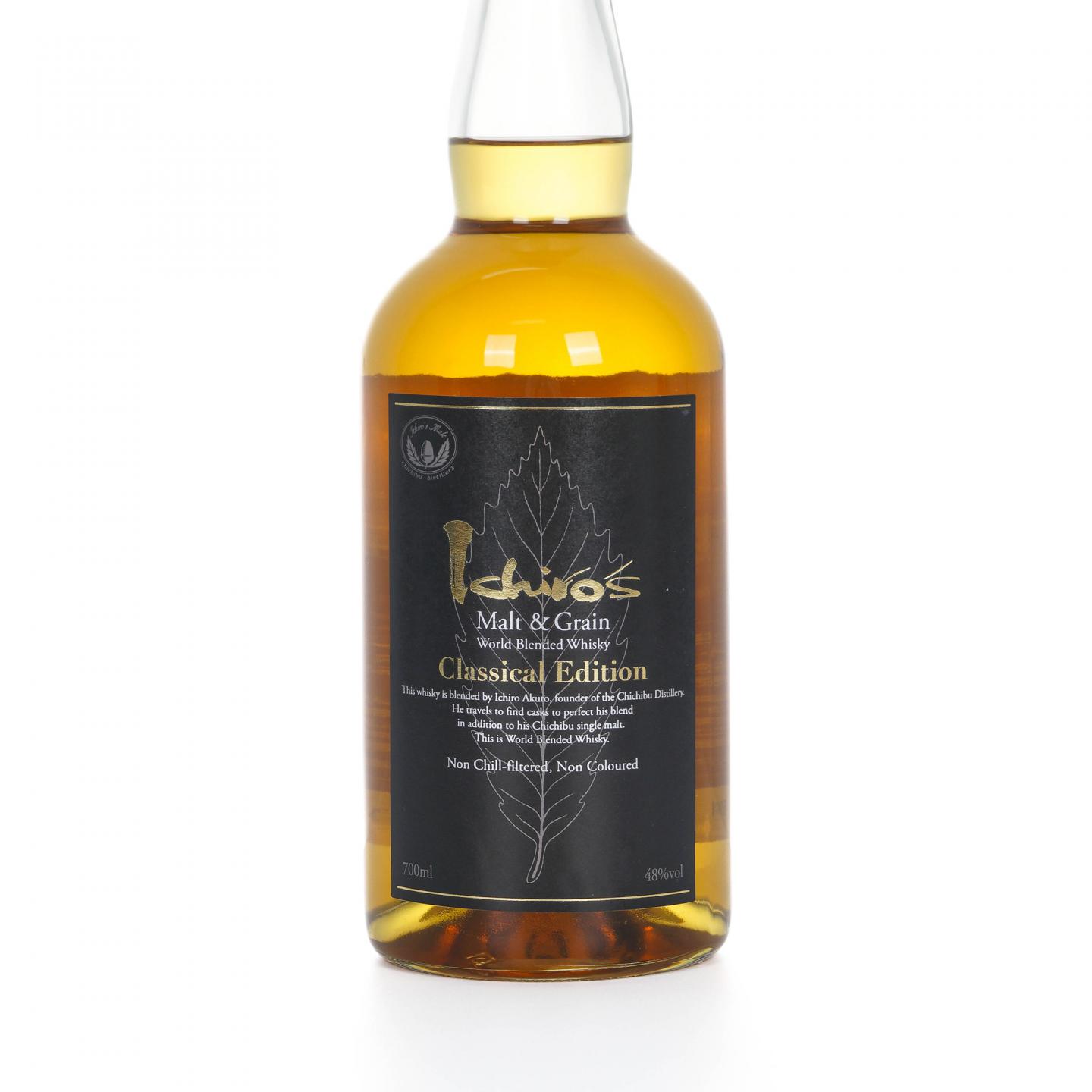 秩父 黑叶 Ichiro’s Malt & Grain Classical Edition 48%