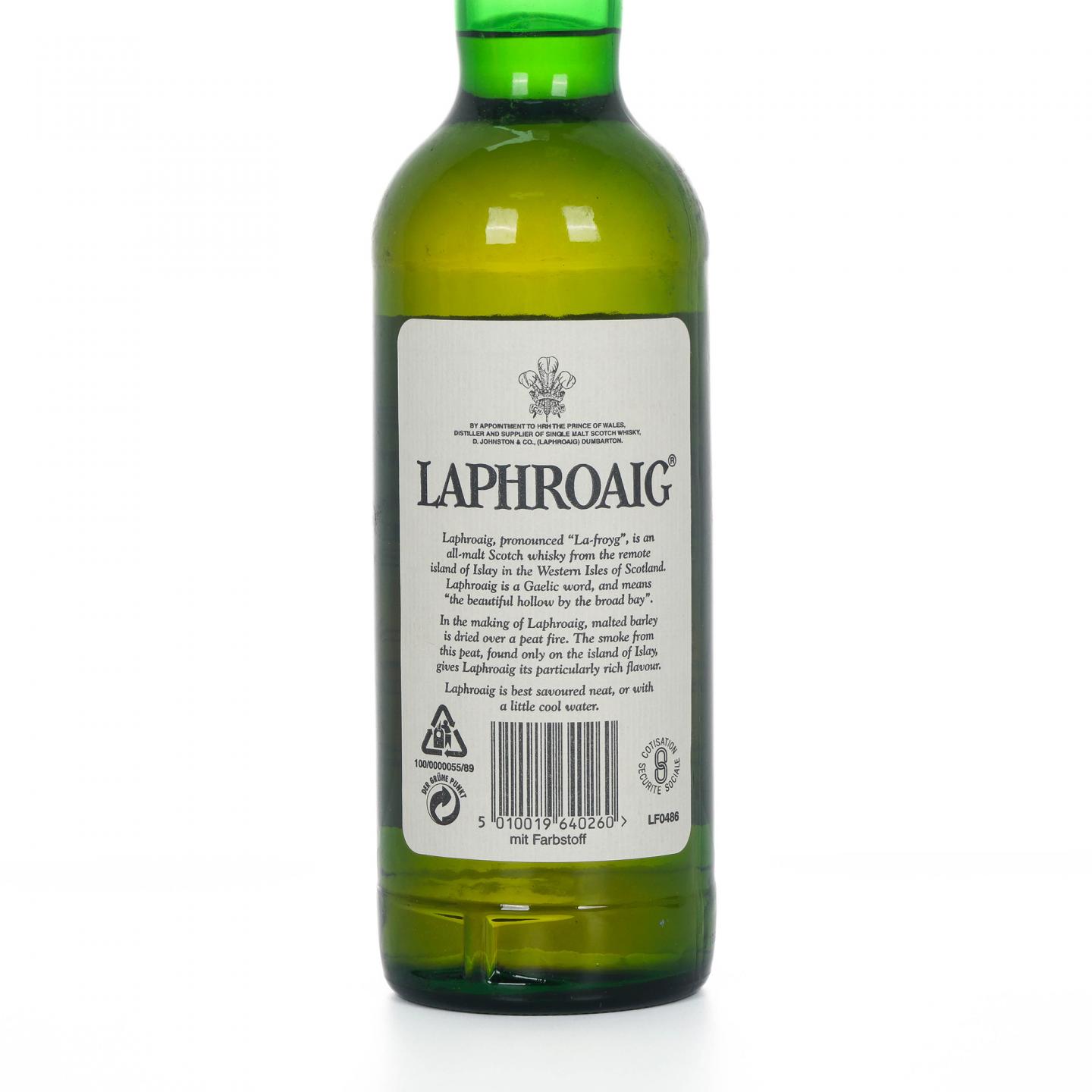 Laphroaig 拉弗格 10年 40%Vol.