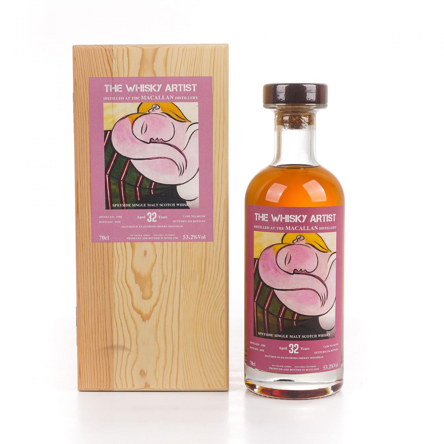 Macallan 麦卡伦 32年 1988-2020 雪莉桶#401358