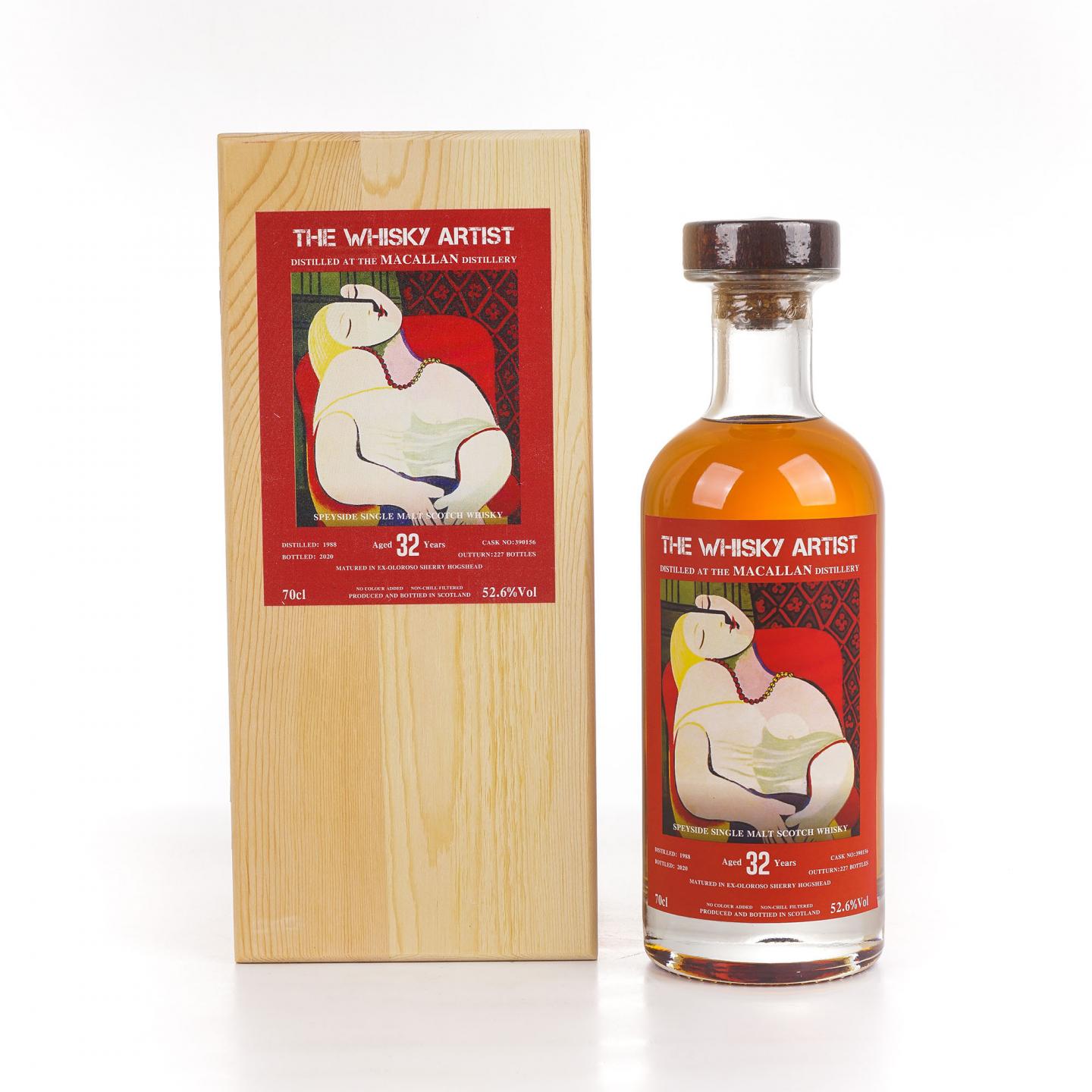 Macallan 麦卡伦 32年 1988-2020 雪莉单桶#390156