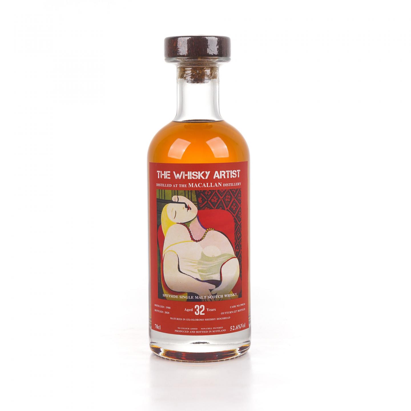 Macallan 麦卡伦 32年 1988-2020 雪莉单桶#390156