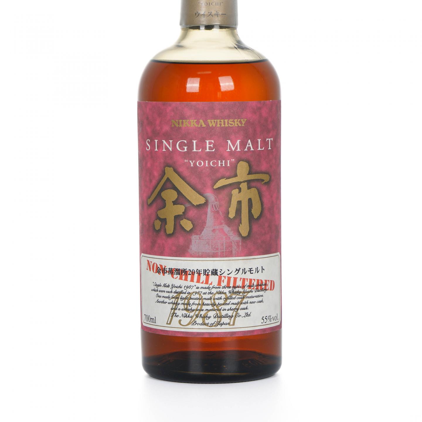 余市 20年贮藏 1987 Non-Chill Filtered 700ml