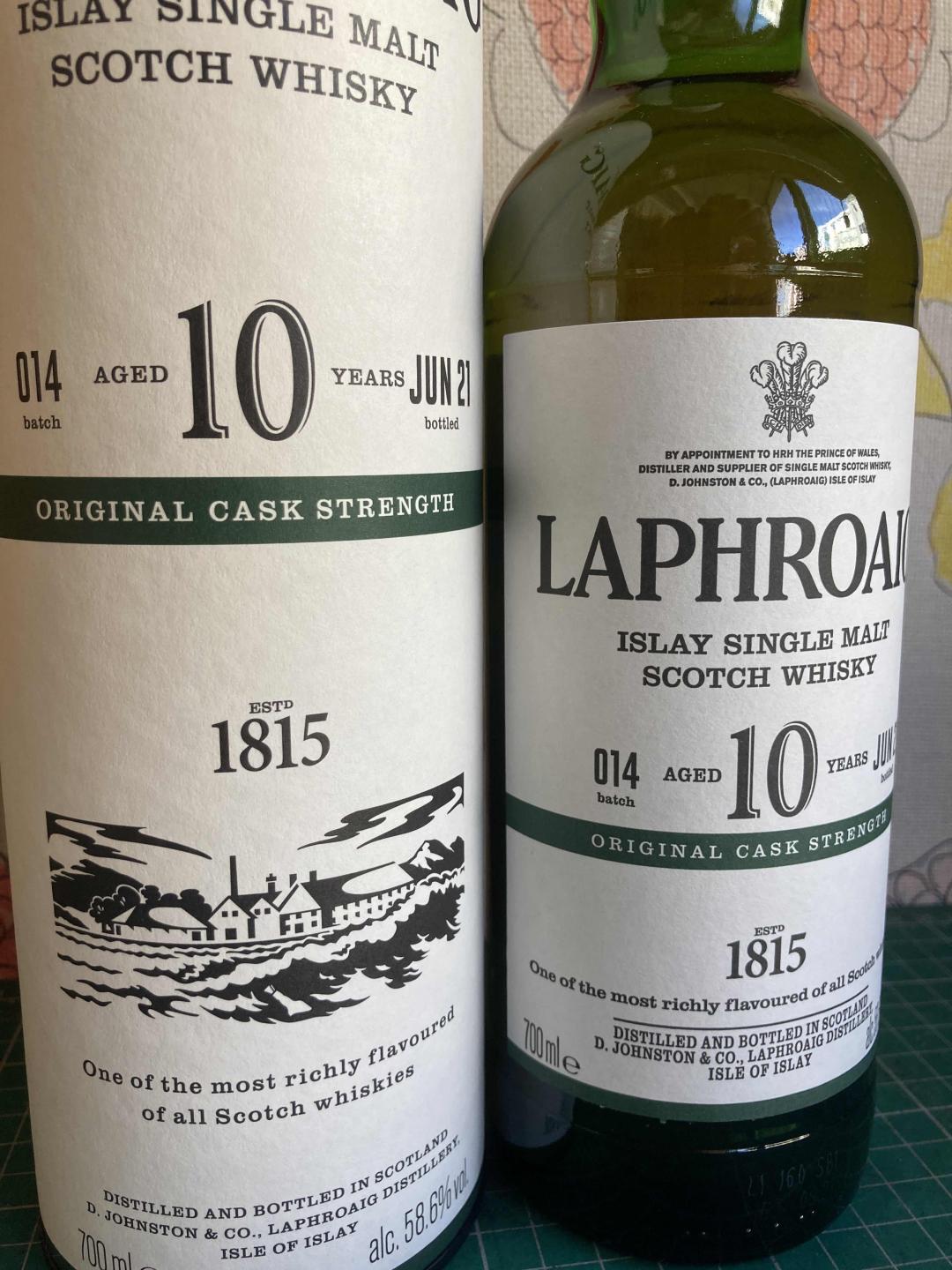 拉弗格 10年 桶强 第14版 uk版本