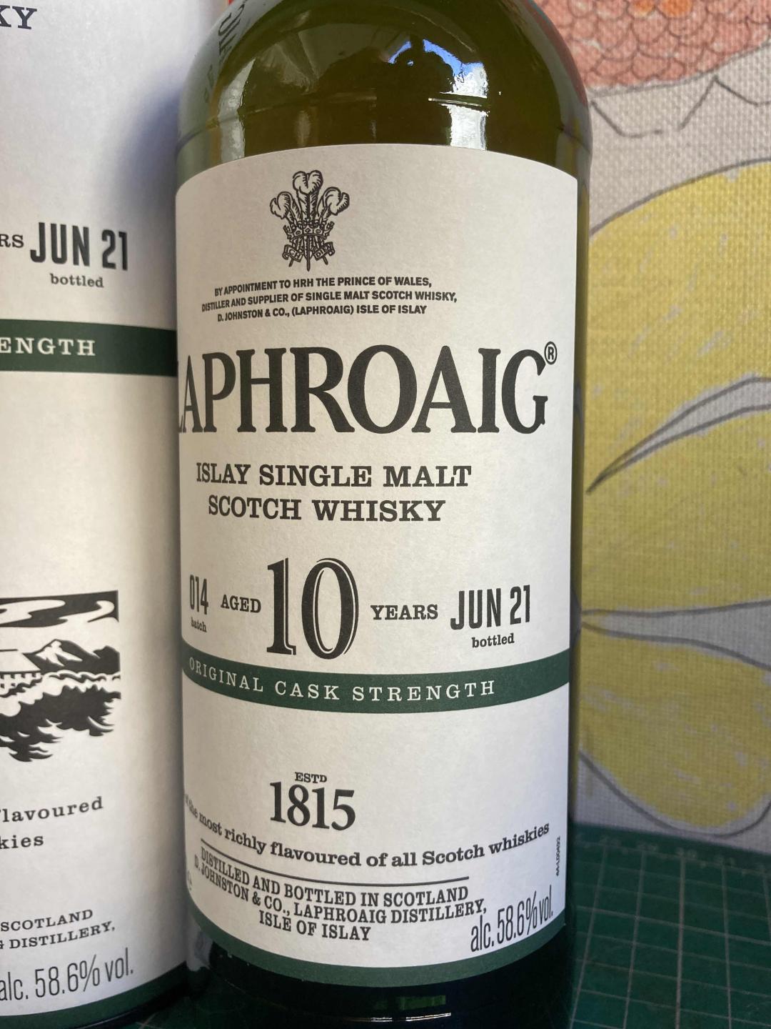 拉弗格 10年 桶强 第14版 uk版本