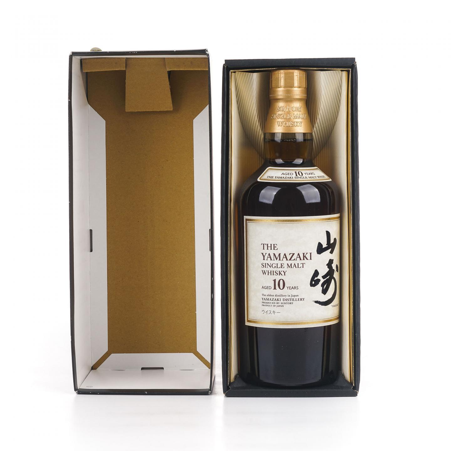 山崎 10年 金花头