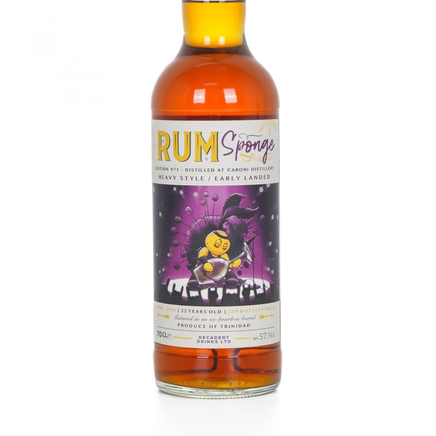 朗姆酒海绵 Caroni 卡罗尼 22年 1998-2020 Edition No.1