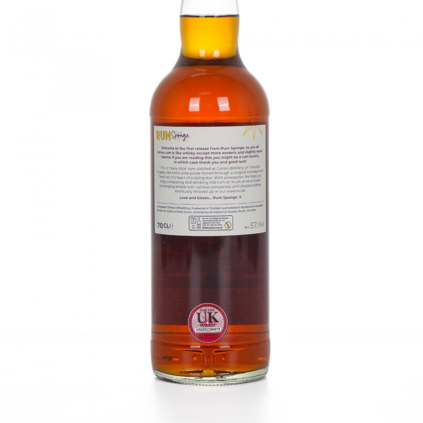 朗姆酒海绵 Caroni 卡罗尼 22年 1998-2020 Edition No.1