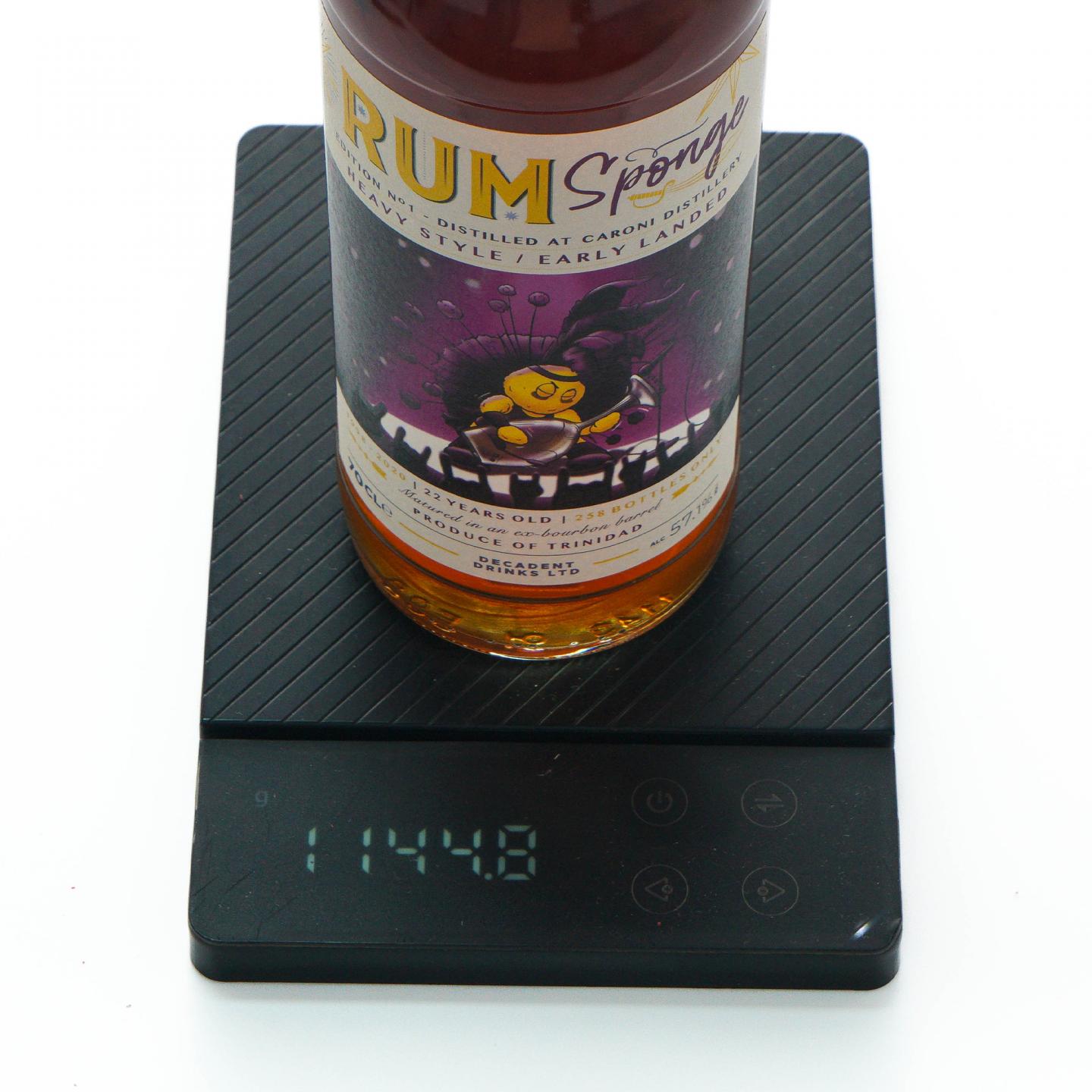 朗姆酒海绵 Caroni 卡罗尼 22年 1998-2020 Edition No.1