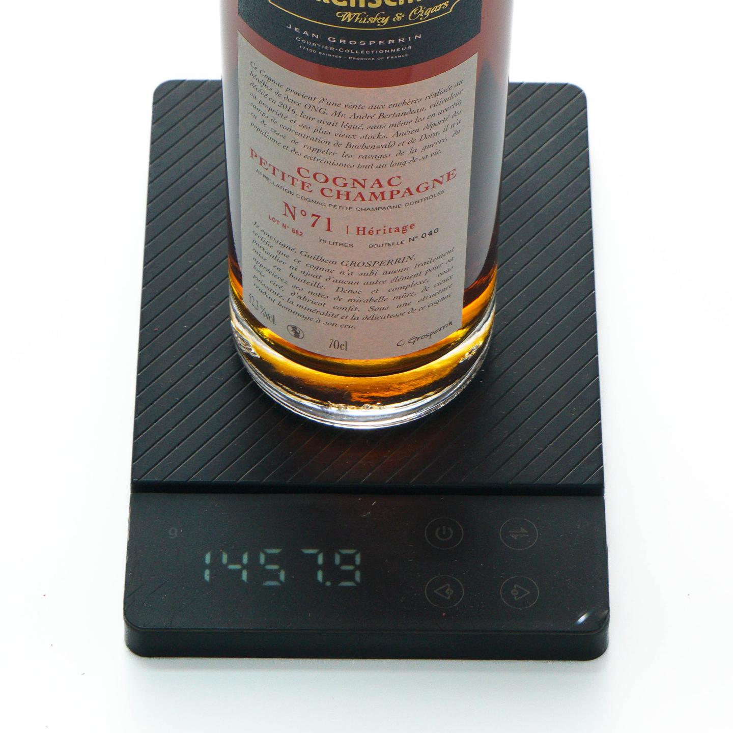 小香槟区 干邑 “N°71 | Héritage” LOT N° 882