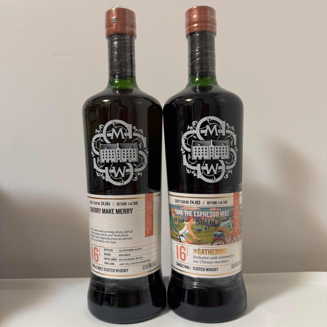 SMWS 24.183 24.184 麦卡伦 16Y