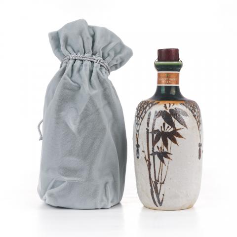 三得利 金花 调和 织部松竹梅文德利瓶 600ml