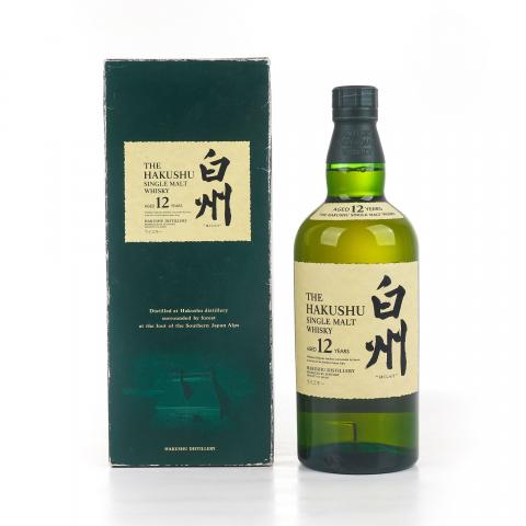 白州 12年 Single Malt 金花盖