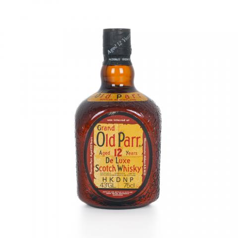 Grand Old Parr 12年 De Luxe Scotch Whisky 750ml 调和