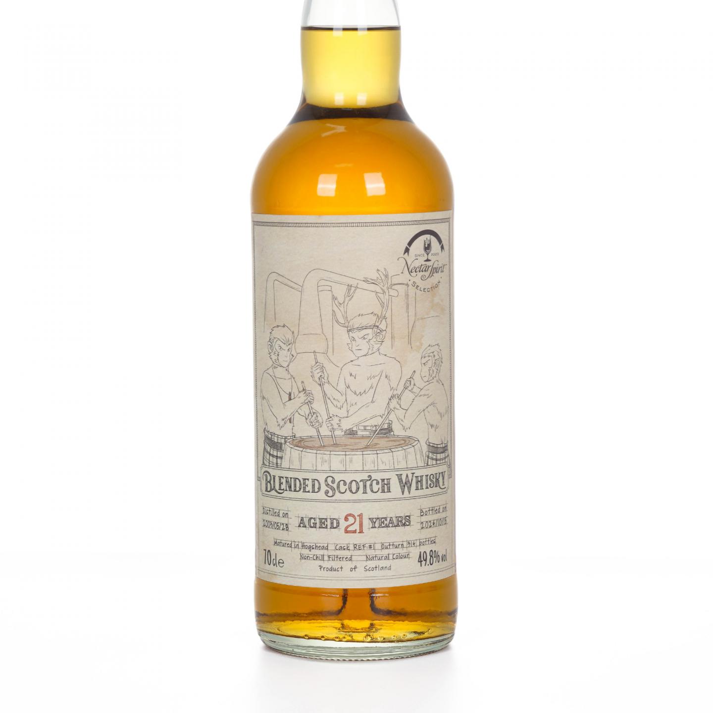 苏格兰调和 21年 2003-2024 三只猴子 NSpS