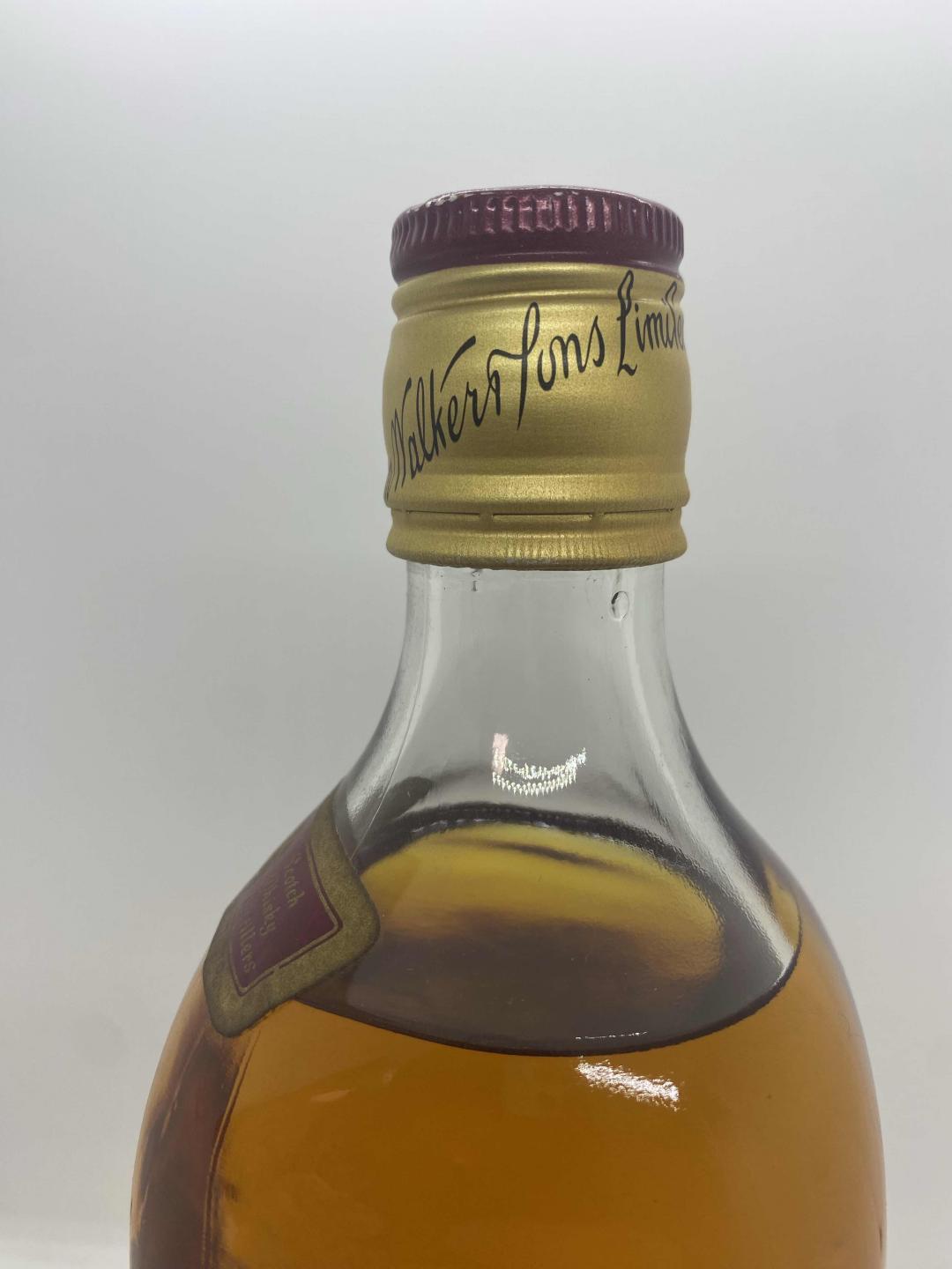 尊尼获加红方70年代装瓶 43% 760ml 老红方 红牌 70年代