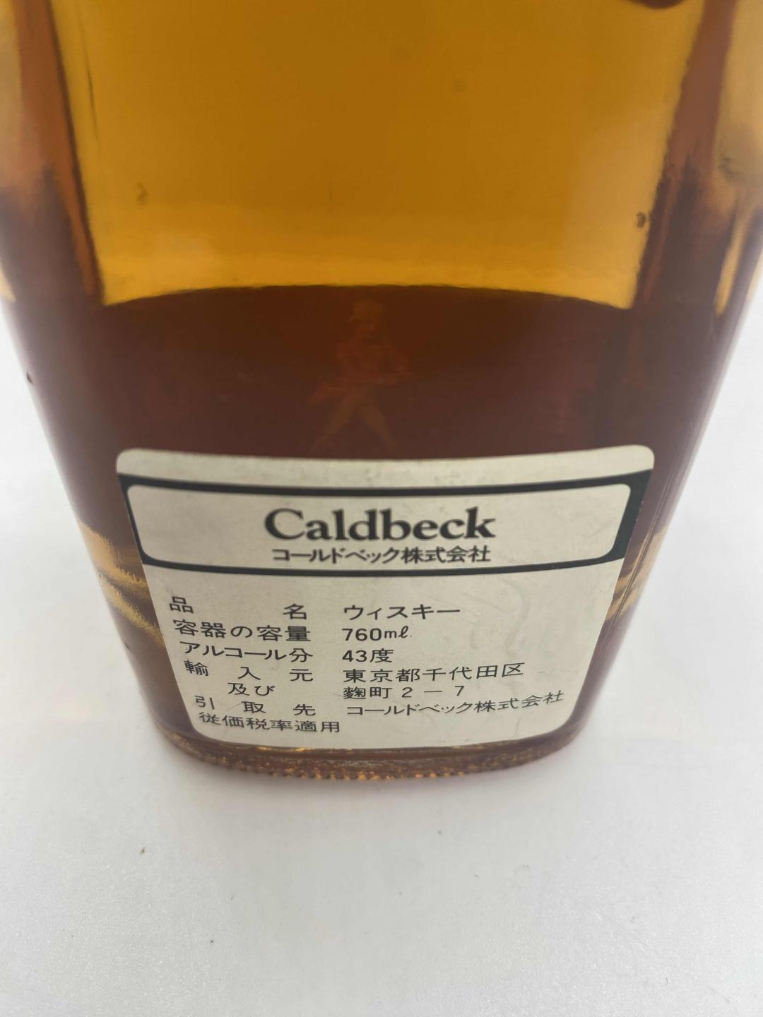 尊尼获加红方70年代装瓶 43% 760ml 老红方 红牌 70年代
