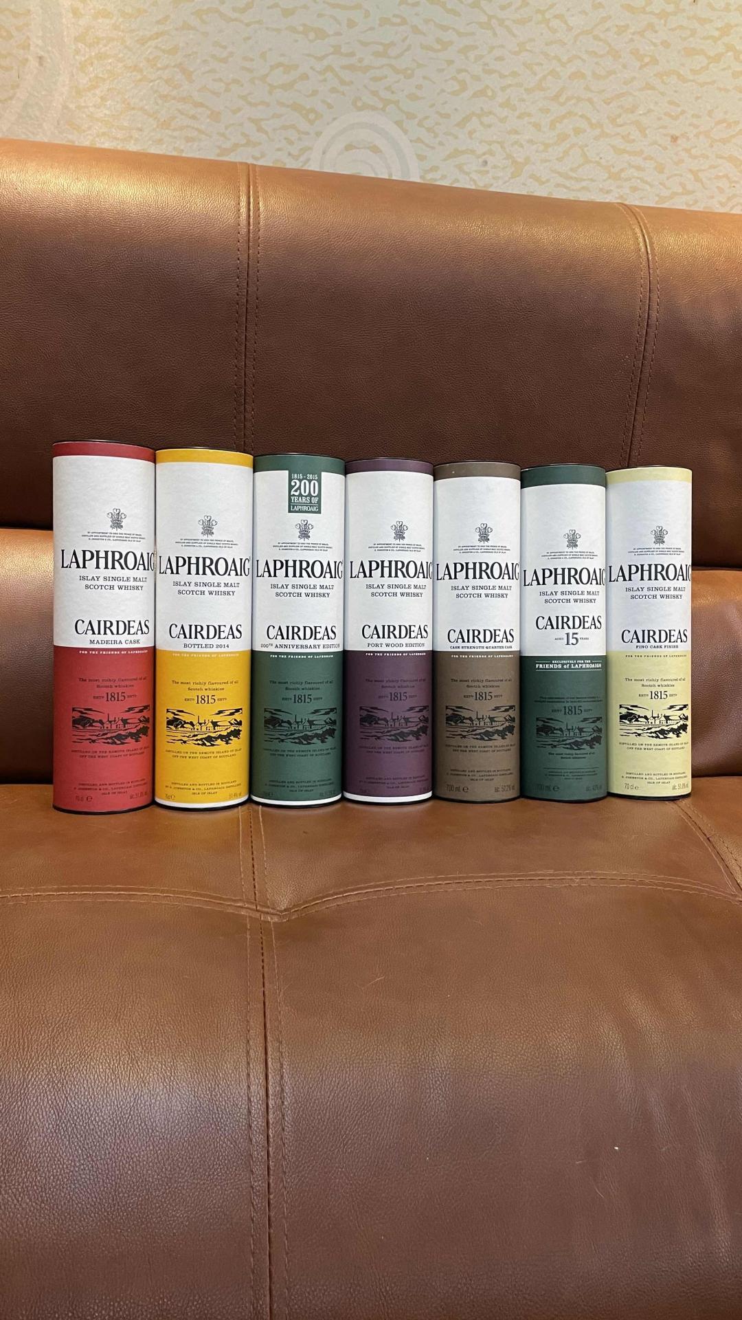 拉弗格 岛节 友谊系列 2013-2018照片 一组7瓶 颜值高 品质好