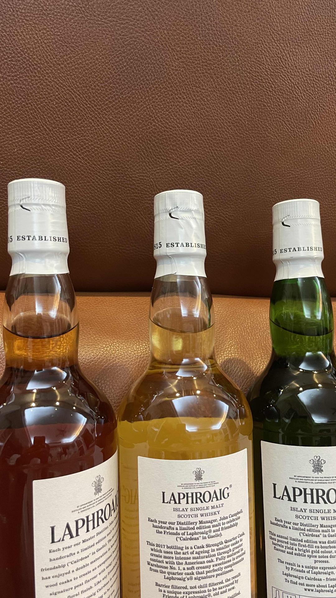 拉弗格 岛节 友谊系列 2013-2018照片 一组7瓶 颜值高 品质好