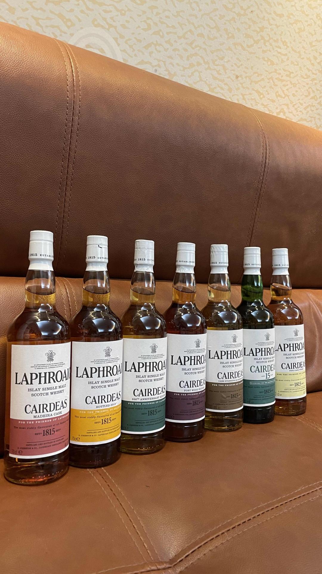 拉弗格 岛节 友谊系列 2013-2018照片 一组7瓶 颜值高 品质好