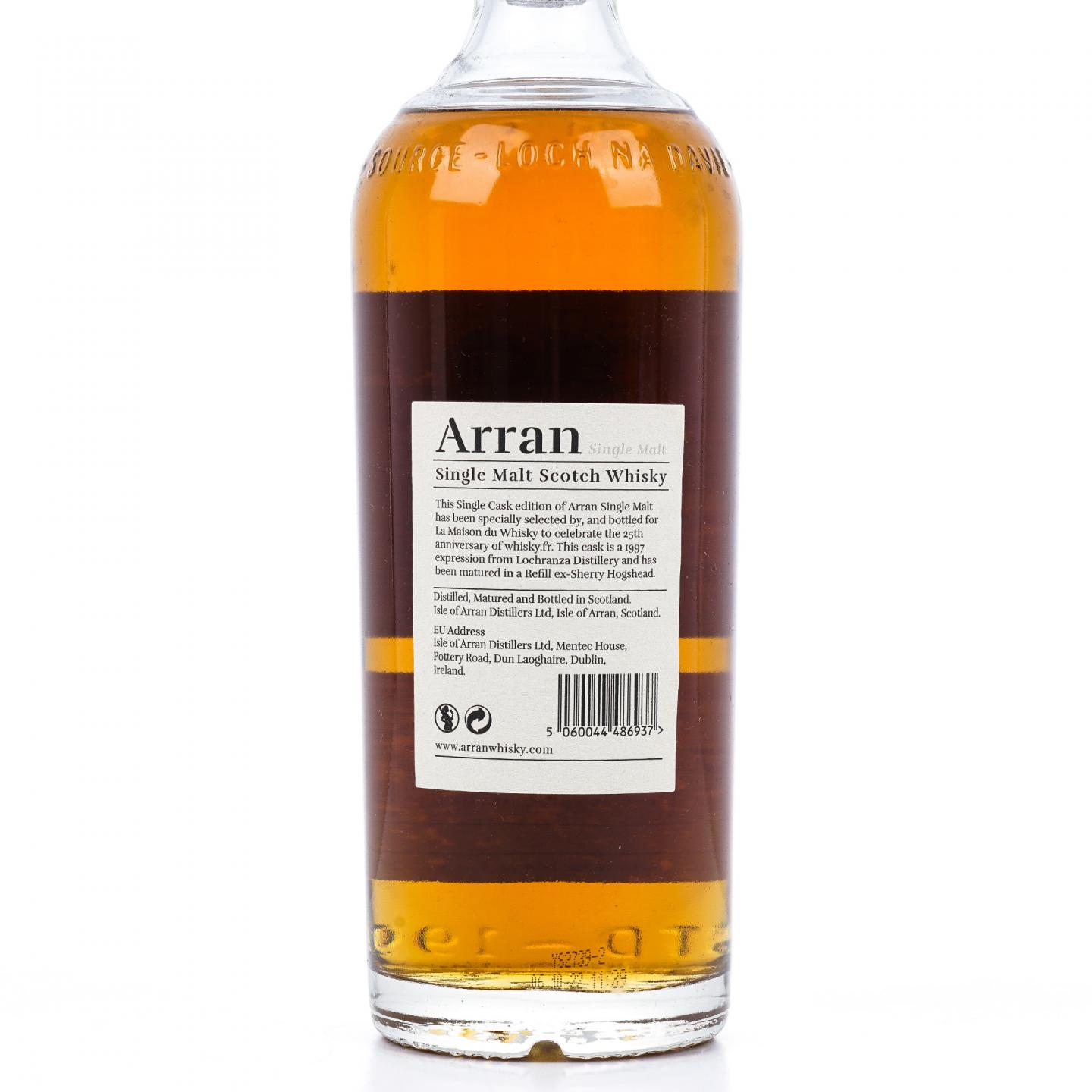 Arran 艾伦 1997-2022 雪莉单桶#1997/1323