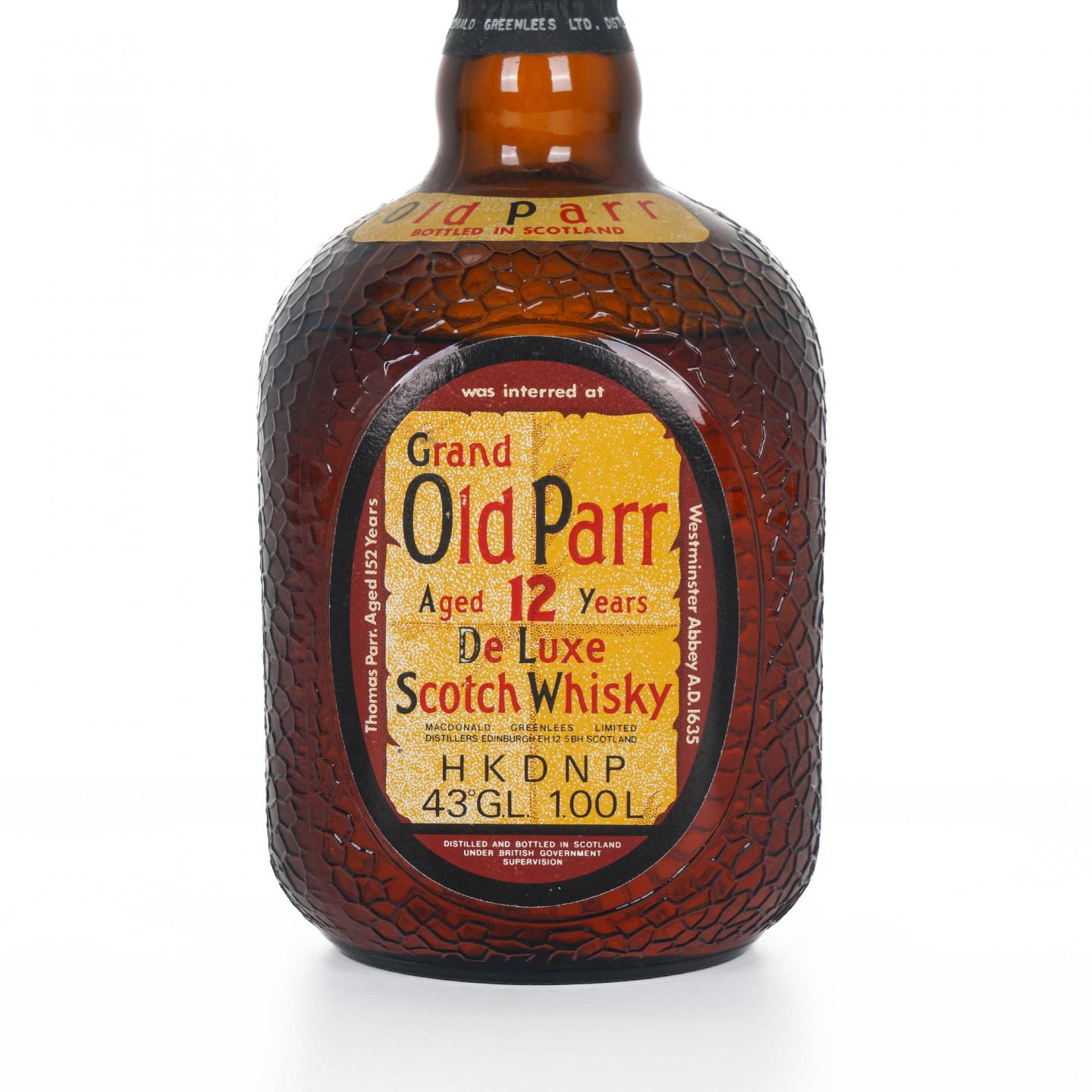 Grand Old Parr 12年 调和 De Luxe Scotch Whisky 1L