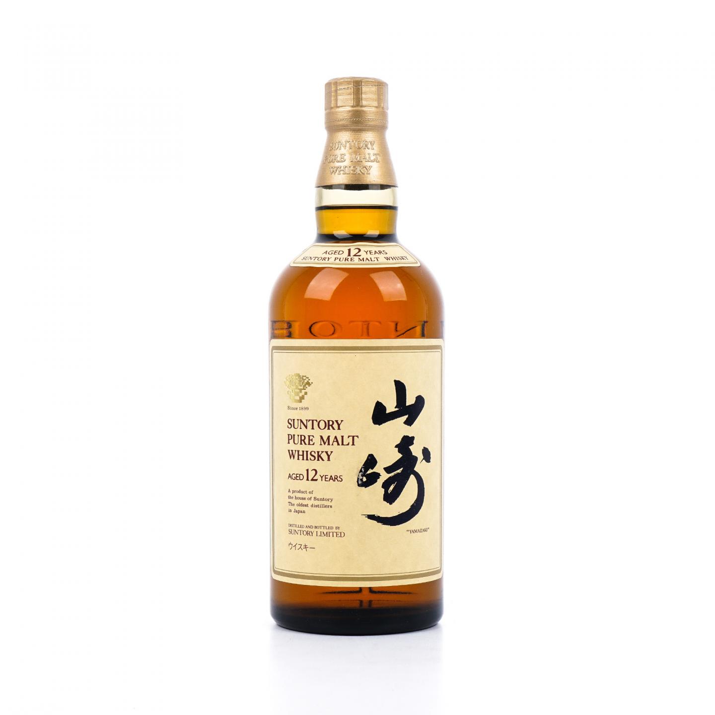山崎 12年 金花标 Pure Malt 750ml
