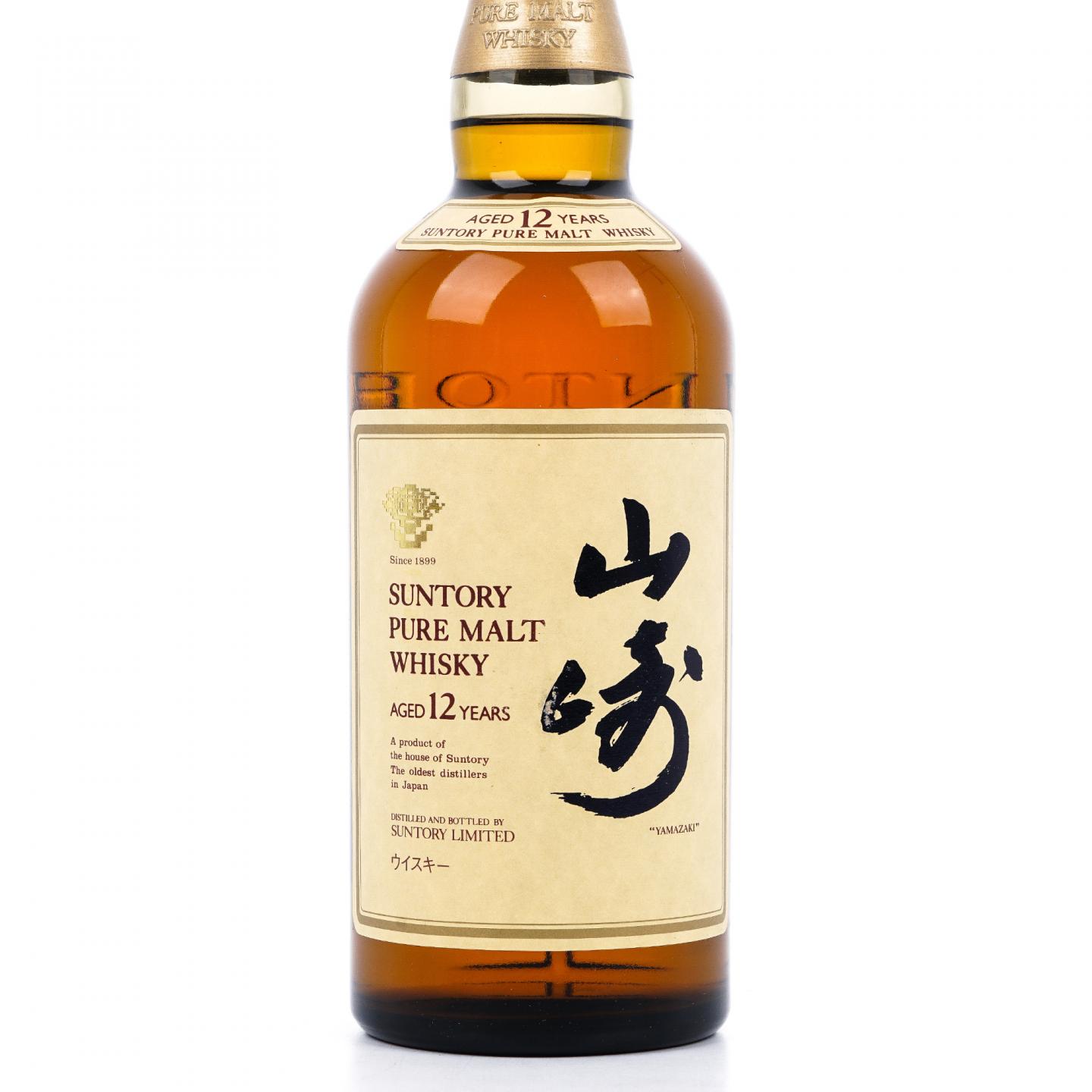 山崎 12年 金花标 Pure Malt 750ml