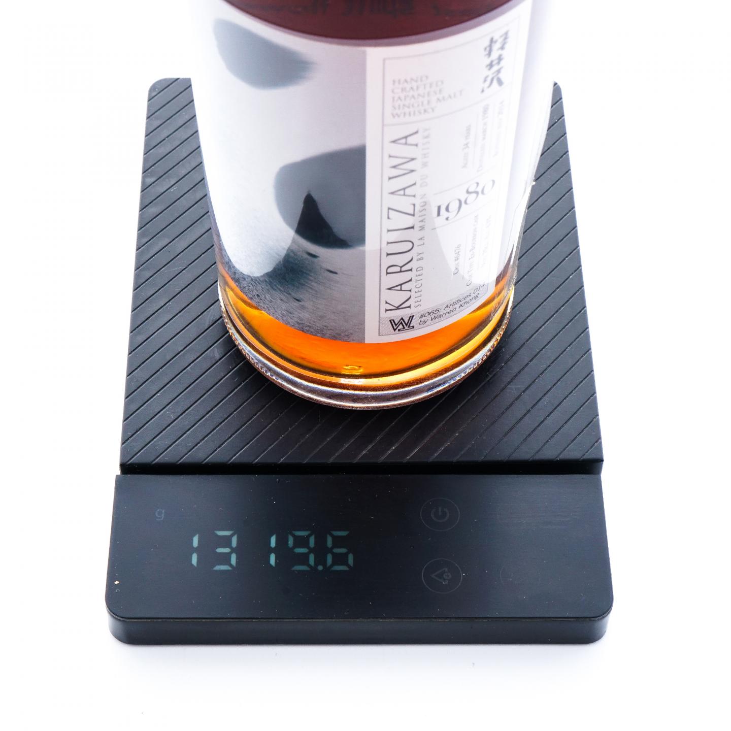 轻井泽 34年 1980-2014 烟火 波本桶#6476