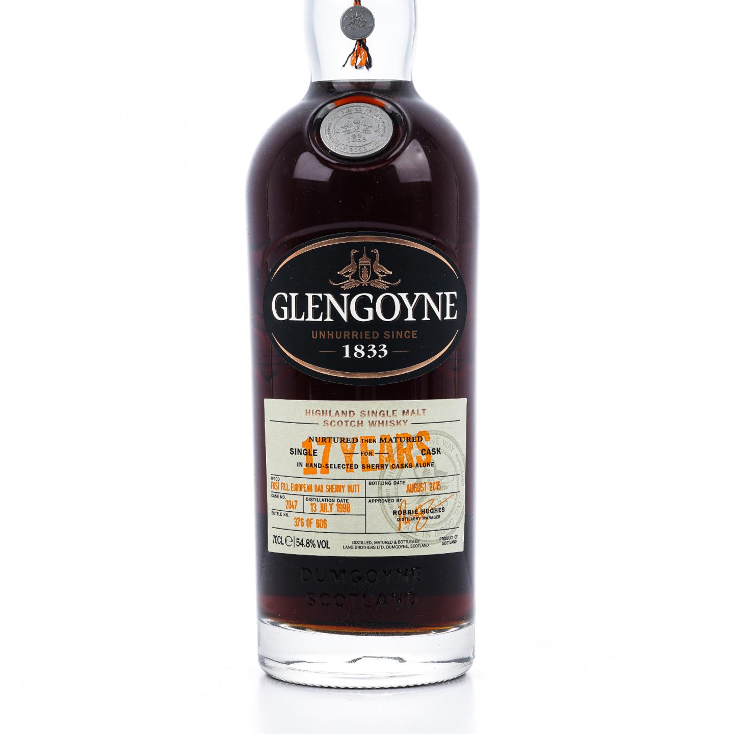 Glengoyne 格兰哥尼 17年 1998-2015 雪莉桶#2047