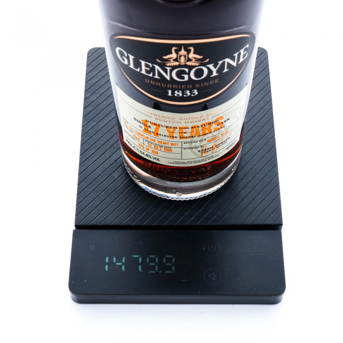 Glengoyne 格兰哥尼 17年 1998-2015 雪莉桶#2047
