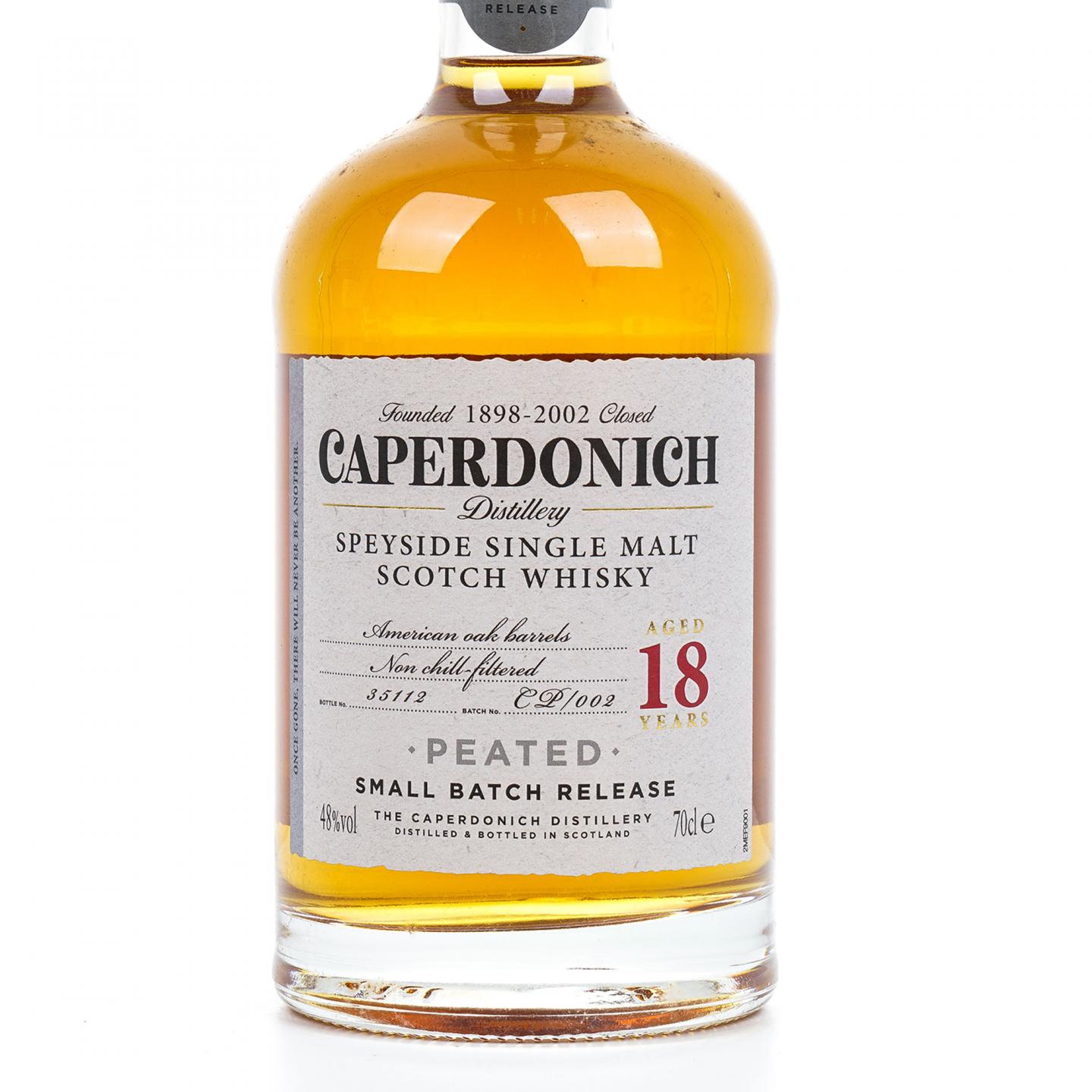 Caperdonich 凯普多尼克 18年 小批次 Batch CP/002