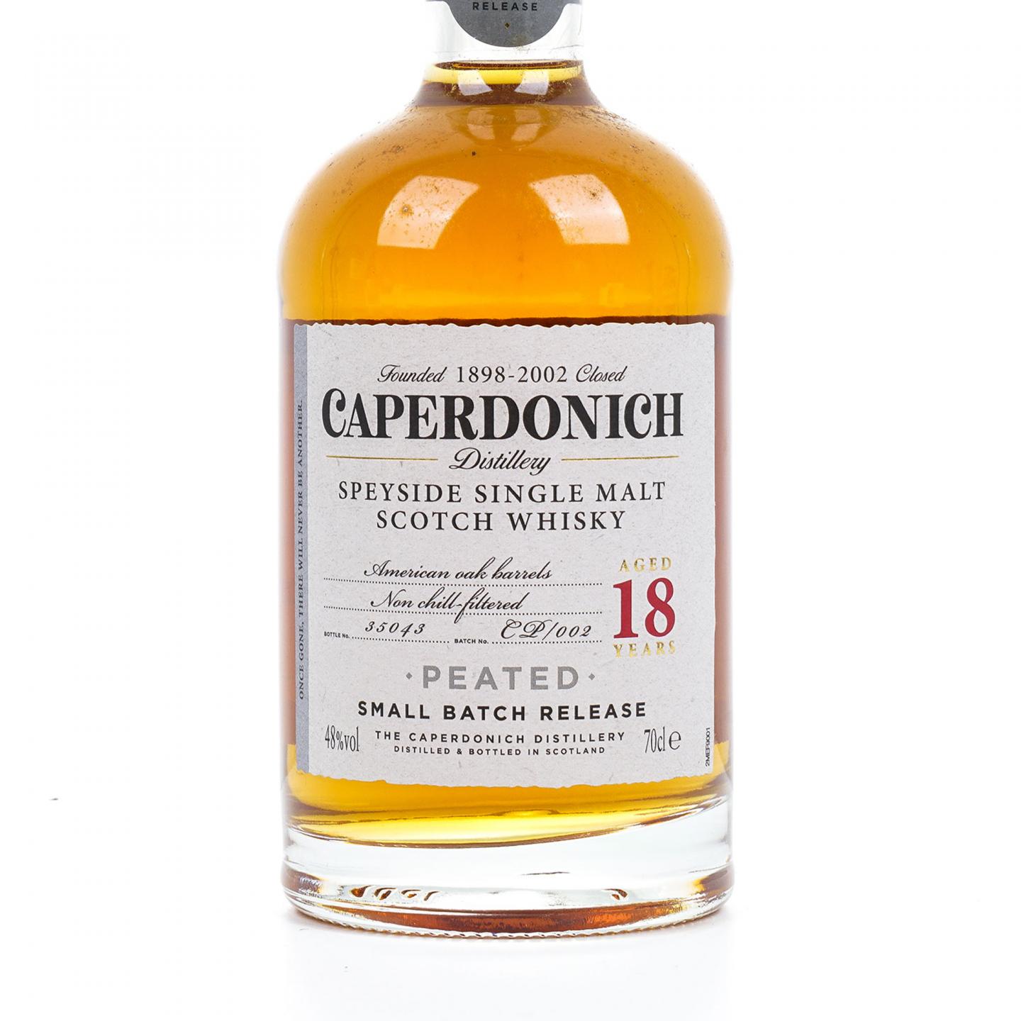 Caperdonich 凯普多尼克 18年 泥煤风味 Batch CP/002