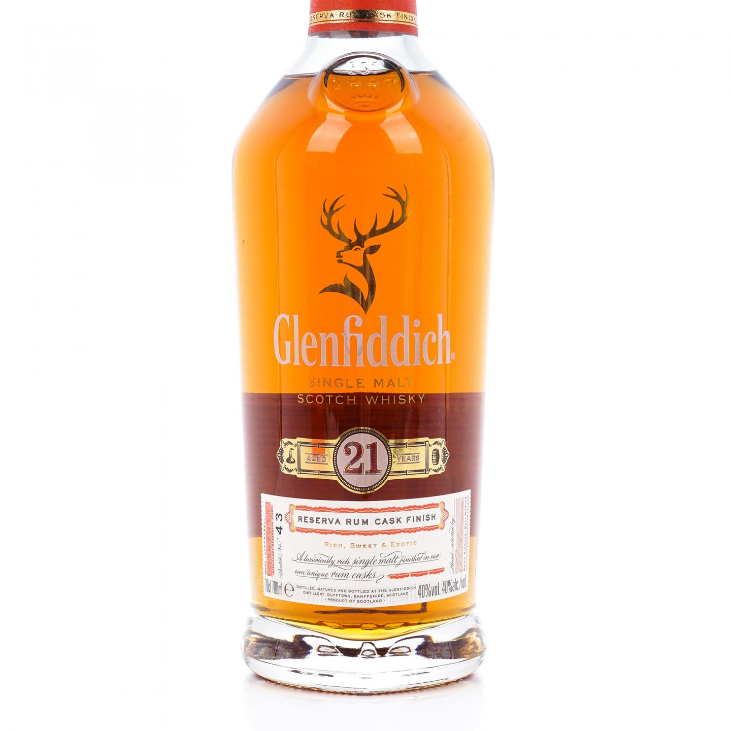 Glenfiddich 格兰菲迪 21年 朗姆桶后熟 Batch 43