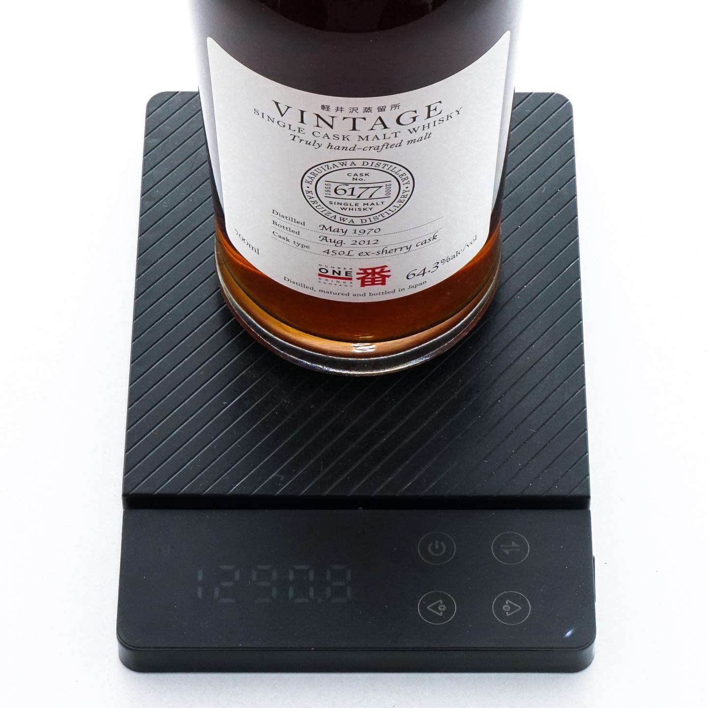 轻井泽 1970-2012 圈标 雪莉单桶#6177