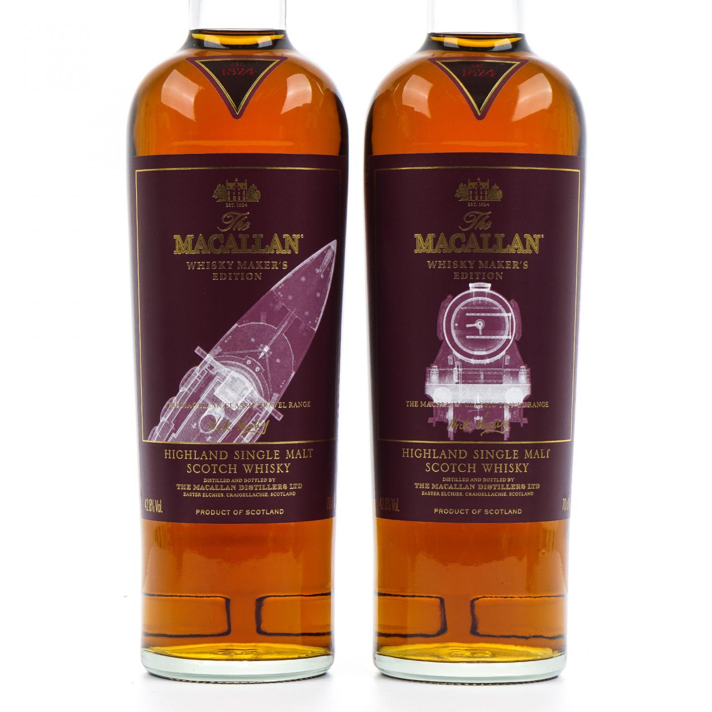 Macallan 麦卡伦 旅行组系列 4支组
