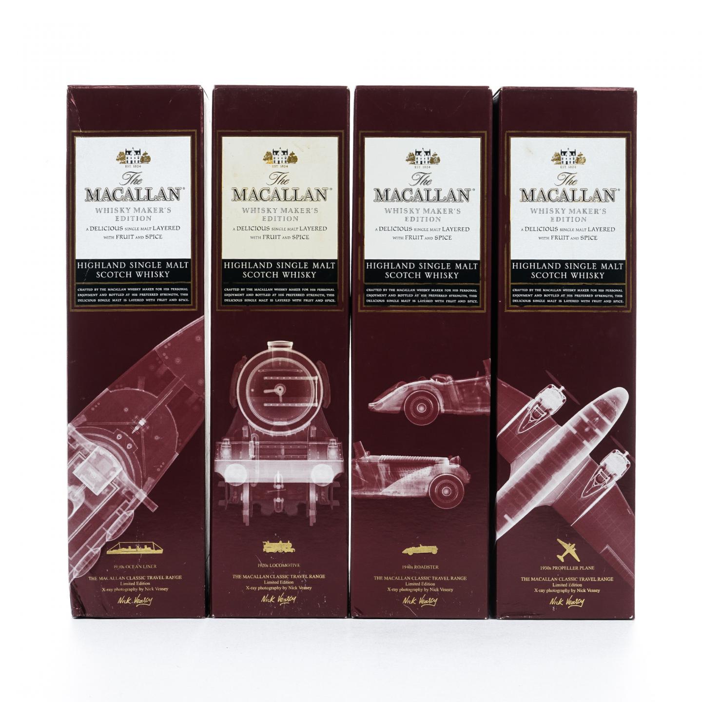 Macallan 麦卡伦 旅行组系列 4支组