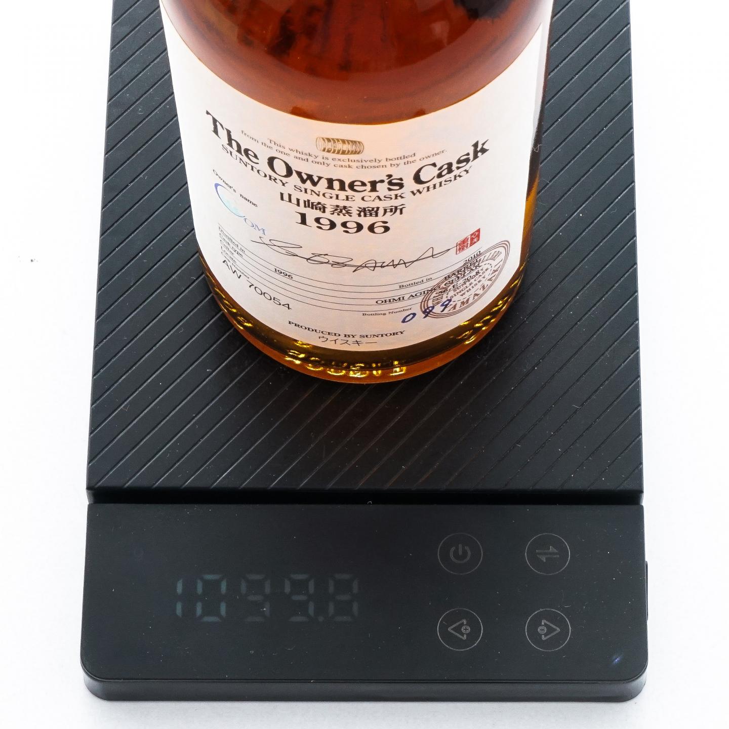 山崎蒸馏所 1996-2010 业主桶 AW70054