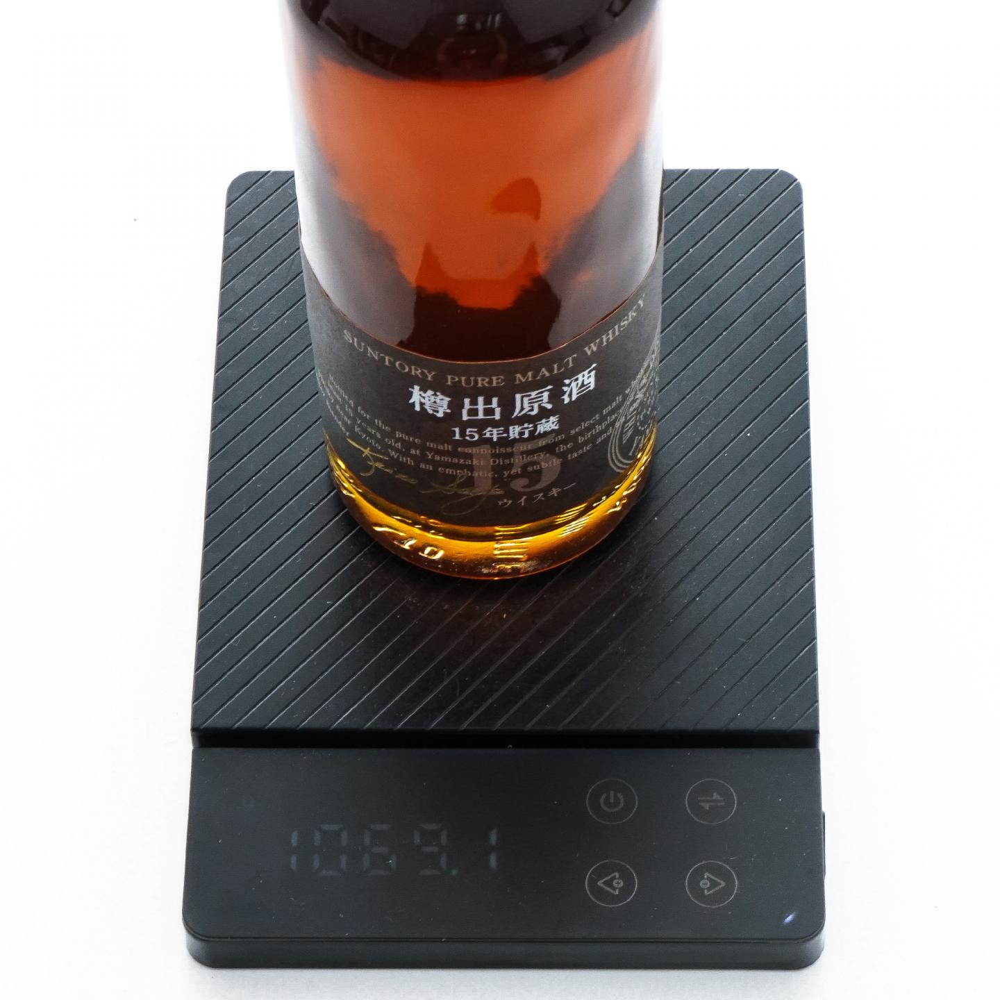 山崎 樽出原酒 15年贮藏 瓶号2625