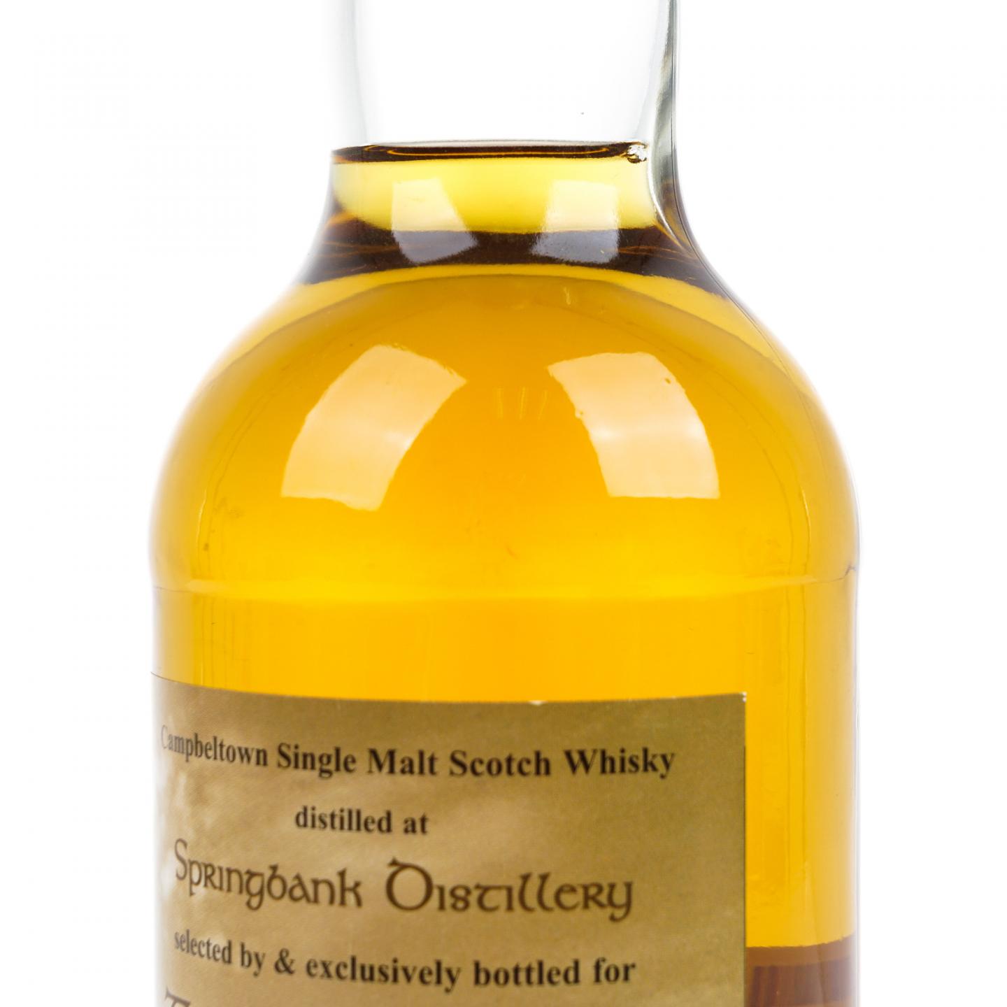 Springbank 云顶 37年 1968-2005 WF 波本桶
