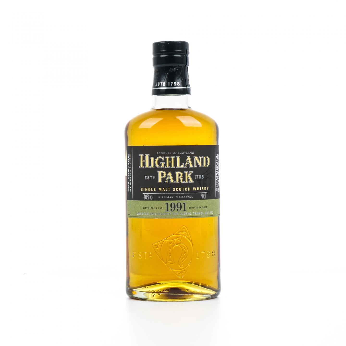 Highland Park 高原骑士 1991-2012 Travel Retail 旅游零售限定