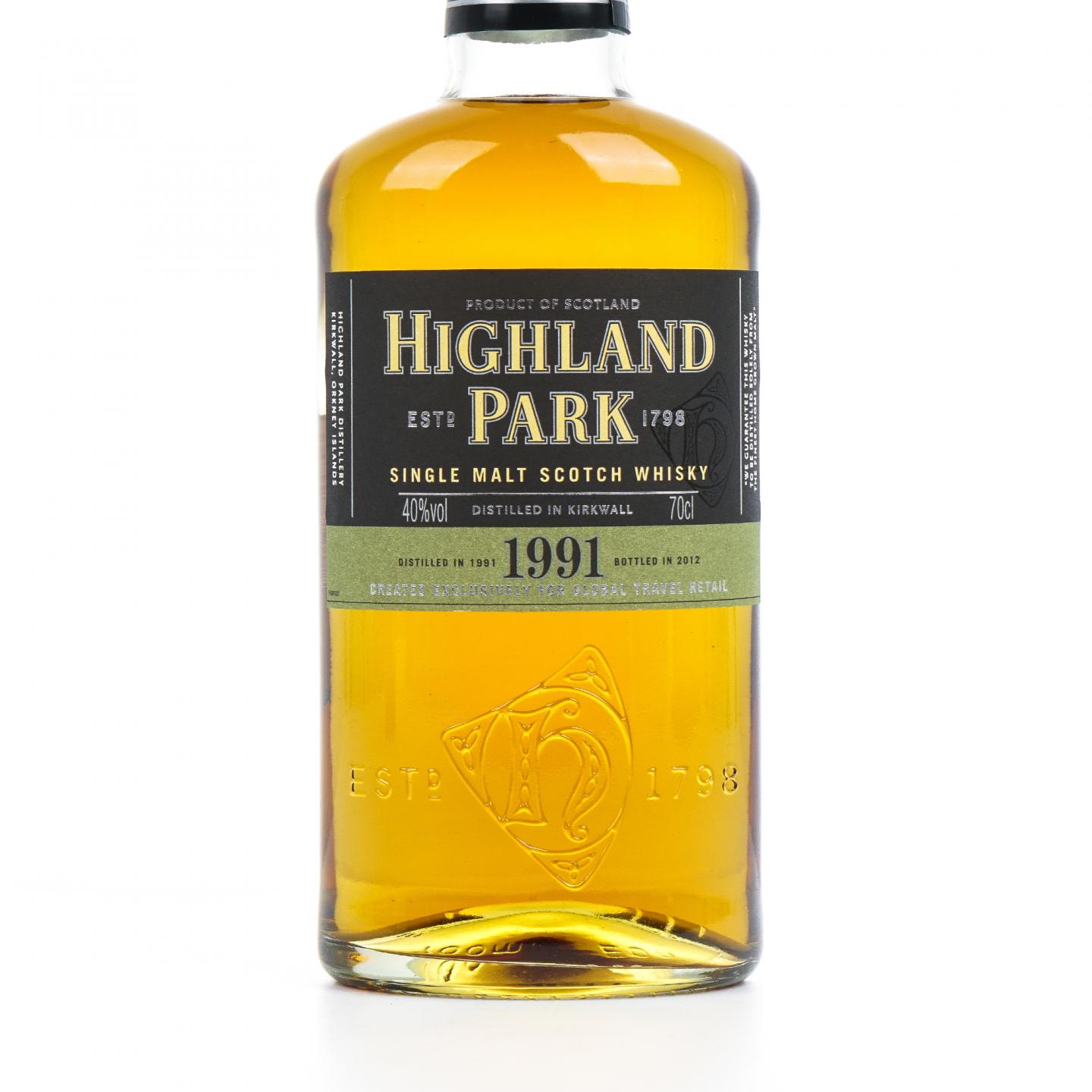 Highland Park 高原骑士 1991-2012 Travel Retail 旅游零售限定