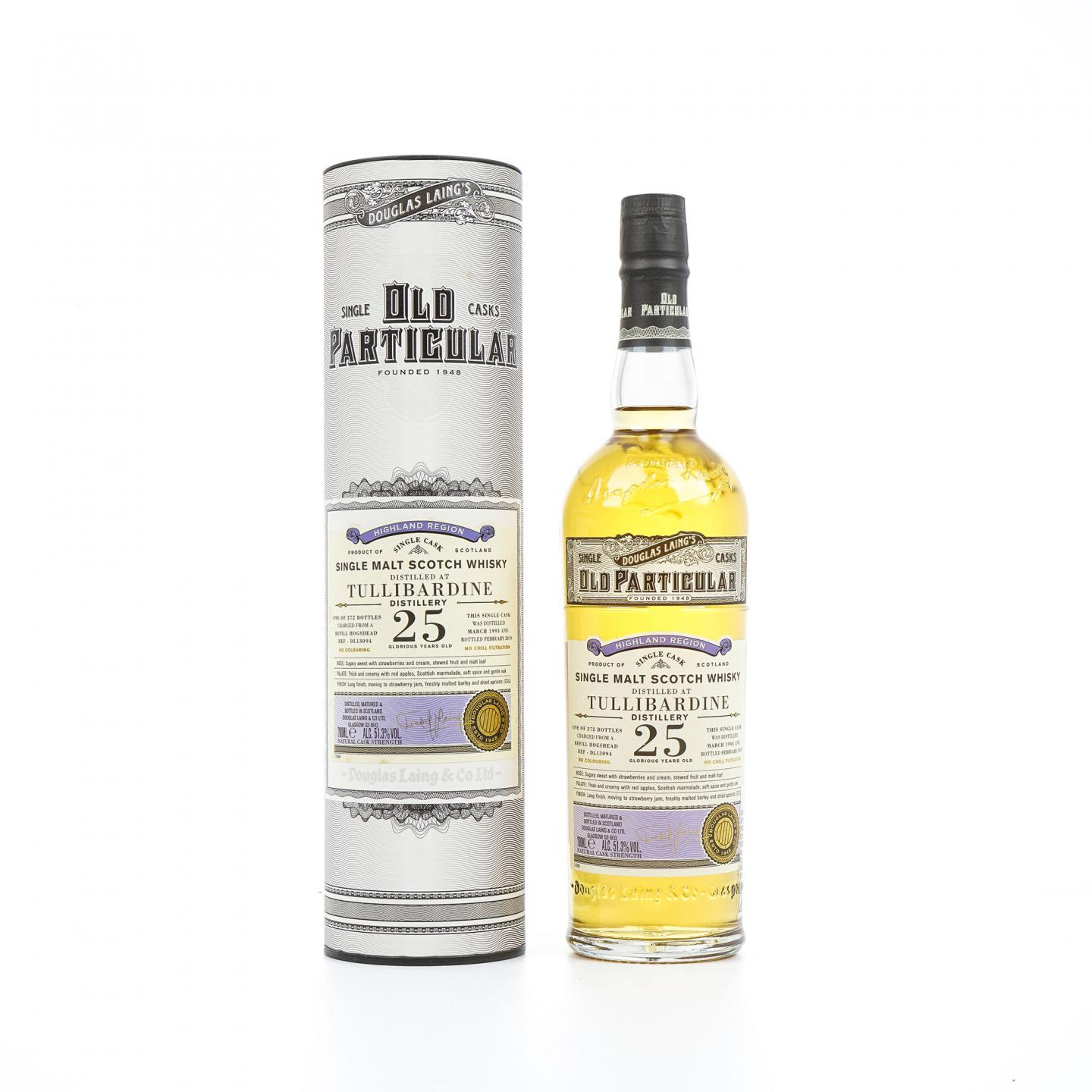 Tullibardine 图里巴丁 25年 1993-2019 DL Old Particular