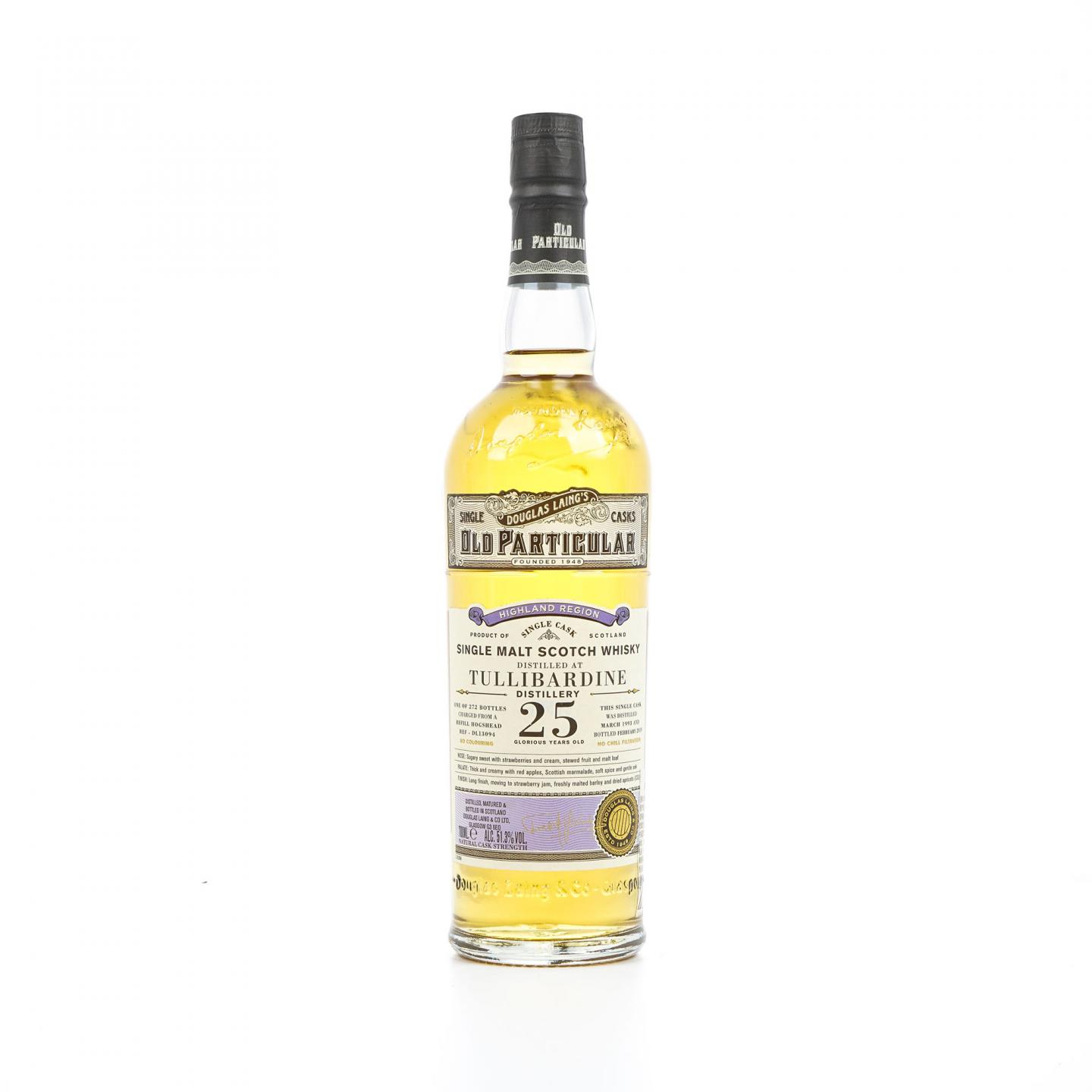 Tullibardine 图里巴丁 25年 1993-2019 DL Old Particular