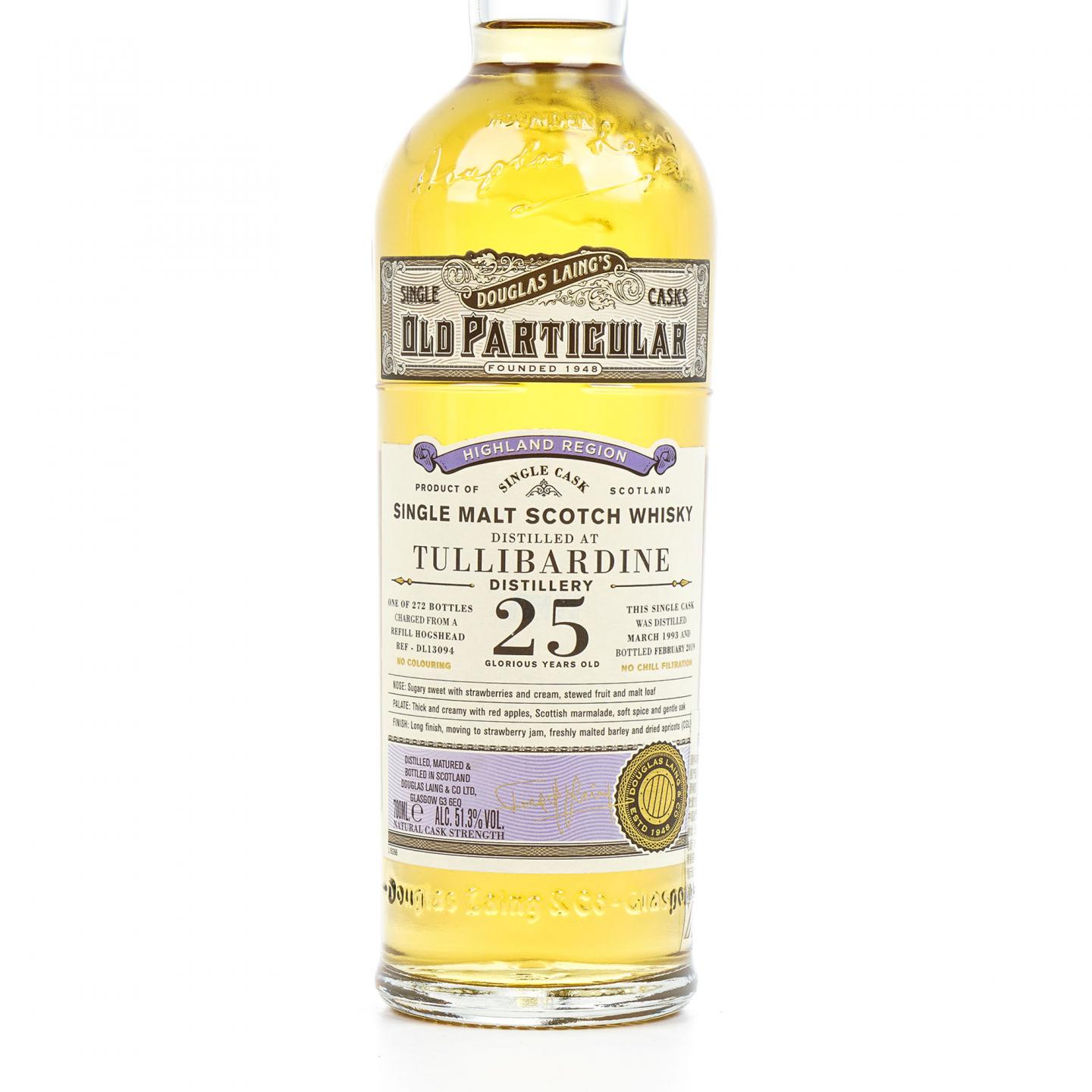Tullibardine 图里巴丁 25年 1993-2019 DL Old Particular